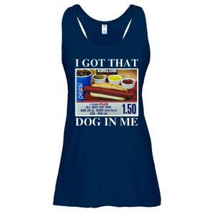 I Got That Dog In Me Funny Ladies Essential Flowy Tank