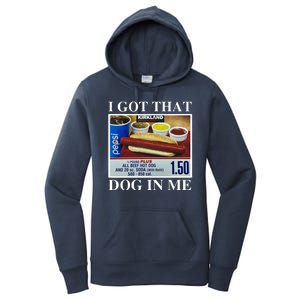 I Got That Dog In Me Funny Women's Pullover Hoodie