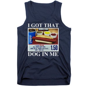 I Got That Dog In Me Funny Tank Top