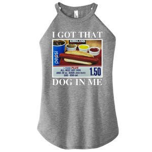 I Got That Dog In Me Funny Women's Perfect Tri Rocker Tank