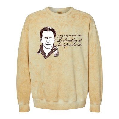 IM Going To Steal The Declaration Of Independence Colorblast Crewneck Sweatshirt