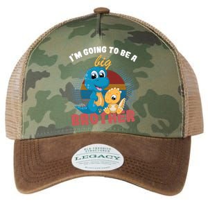 IM Going To Be A Big Brother 2024 Dinosaur Legacy Tie Dye Trucker Hat