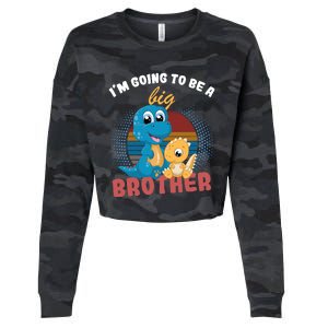 IM Going To Be A Big Brother 2024 Dinosaur Cropped Pullover Crew