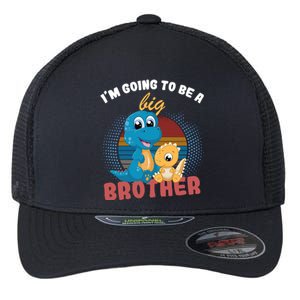 IM Going To Be A Big Brother 2024 Dinosaur Flexfit Unipanel Trucker Cap