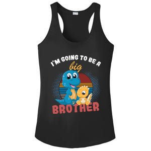 IM Going To Be A Big Brother 2024 Dinosaur Ladies PosiCharge Competitor Racerback Tank