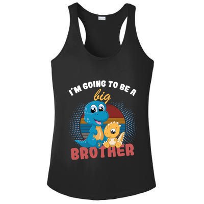 IM Going To Be A Big Brother 2024 Dinosaur Ladies PosiCharge Competitor Racerback Tank