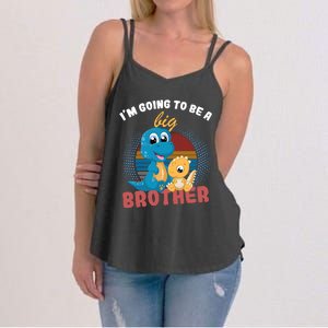 IM Going To Be A Big Brother 2024 Dinosaur Women's Strappy Tank