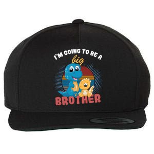 IM Going To Be A Big Brother 2024 Dinosaur Wool Snapback Cap