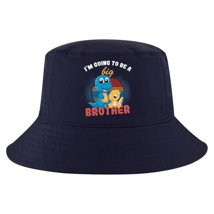 IM Going To Be A Big Brother 2024 Dinosaur Cool Comfort Performance Bucket Hat