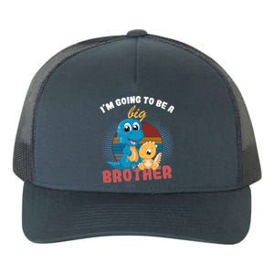 IM Going To Be A Big Brother 2024 Dinosaur Yupoong Adult 5-Panel Trucker Hat