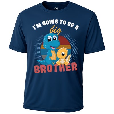 IM Going To Be A Big Brother 2024 Dinosaur Cooling Performance Crew T-Shirt