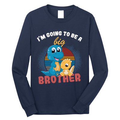 IM Going To Be A Big Brother 2024 Dinosaur Long Sleeve Shirt