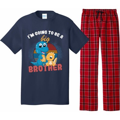 IM Going To Be A Big Brother 2024 Dinosaur Pajama Set