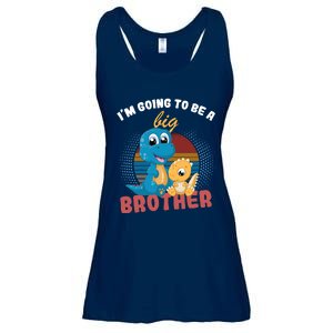 IM Going To Be A Big Brother 2024 Dinosaur Ladies Essential Flowy Tank