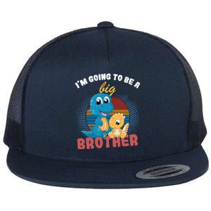 IM Going To Be A Big Brother 2024 Dinosaur Flat Bill Trucker Hat