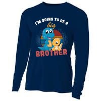 IM Going To Be A Big Brother 2024 Dinosaur Cooling Performance Long Sleeve Crew