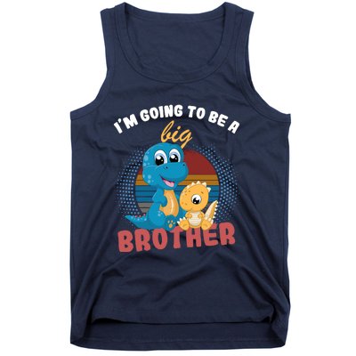 IM Going To Be A Big Brother 2024 Dinosaur Tank Top