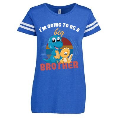 IM Going To Be A Big Brother 2024 Dinosaur Enza Ladies Jersey Football T-Shirt