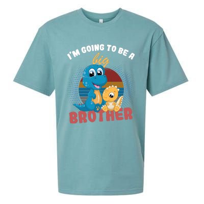 IM Going To Be A Big Brother 2024 Dinosaur Sueded Cloud Jersey T-Shirt