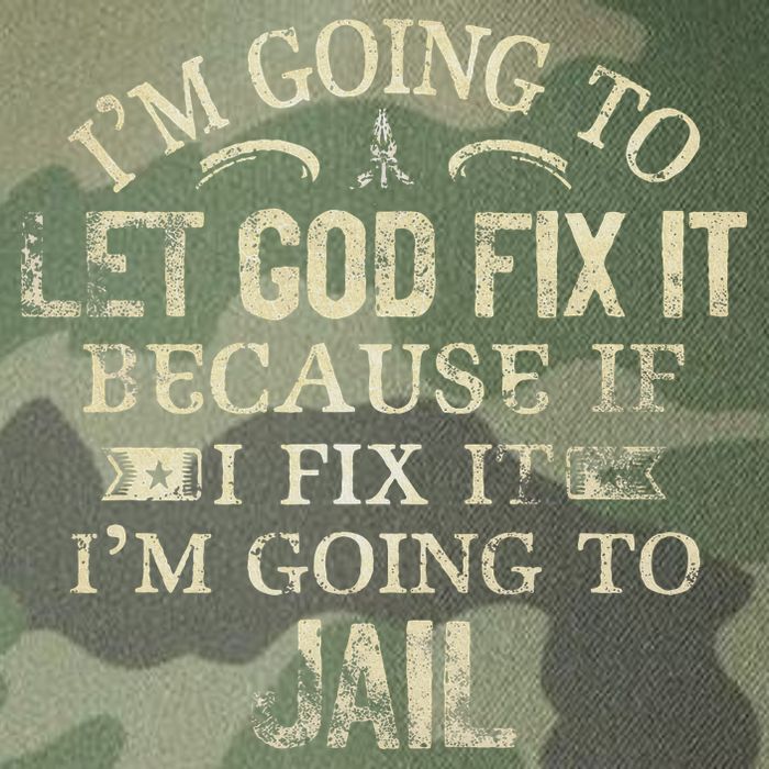 Im Going To Let God Fix It Because If I Fix Im Going To Jail Legacy Tie Dye Trucker Hat