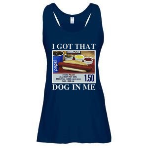 I Got That Dog In Me  Keep 150 Dank Meme Costco Hot Dog Combo Ladies Essential Flowy Tank