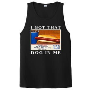 I Got That Dog In Me Funny Hot Dogs Combo   PosiCharge Competitor Tank