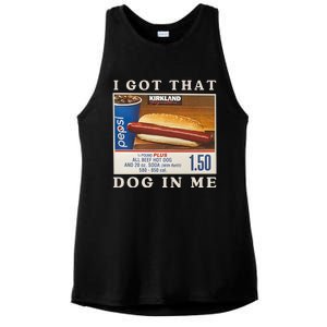 I Got That Dog In Me Ladies PosiCharge Tri-Blend Wicking Tank