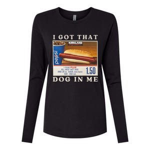 I Got That Dog In Me Womens Cotton Relaxed Long Sleeve T-Shirt