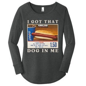 I Got That Dog In Me Women's Perfect Tri Tunic Long Sleeve Shirt