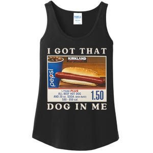 I Got That Dog In Me Ladies Essential Tank