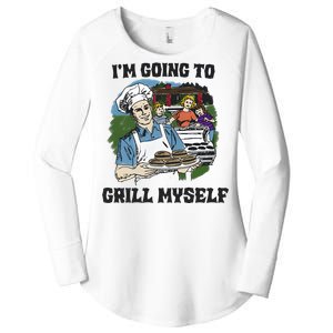 Im Going To Grill Myself Women's Perfect Tri Tunic Long Sleeve Shirt