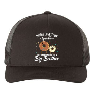 I'm Going To Be A Big Brother Pregnancy Announcement Quote Yupoong Adult 5-Panel Trucker Hat