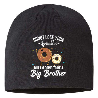 I'm Going To Be A Big Brother Pregnancy Announcement Quote Sustainable Beanie