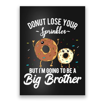I'm Going To Be A Big Brother Pregnancy Announcement Quote Poster
