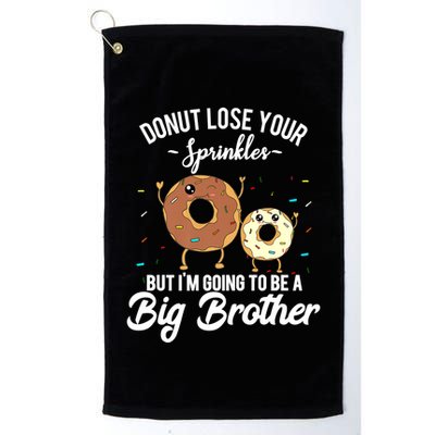 I'm Going To Be A Big Brother Pregnancy Announcement Quote Golf Towel