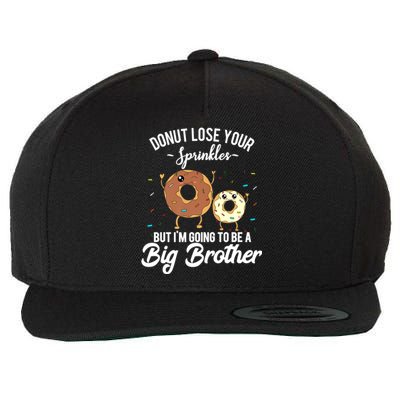 I'm Going To Be A Big Brother Pregnancy Announcement Quote Wool Snapback Cap