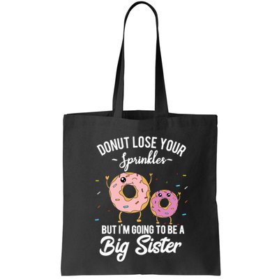 Im Going To Be A Big Sister Baby Announcement Donut Reveal Bag