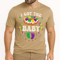 I Got The Baby Pregnancy Announcet Funny Mardi Gras Cooling Performance Crew T-Shirt