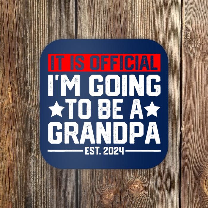 IM Going To Be A Grandpa 2024 New Grandpa Coaster