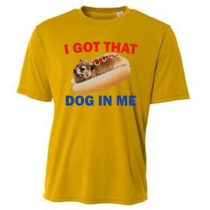 I Got That Dog In Me Hyrax Dank Cooling Performance Crew T-Shirt