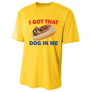 I Got That Dog In Me Hyrax Dank Performance Sprint T-Shirt