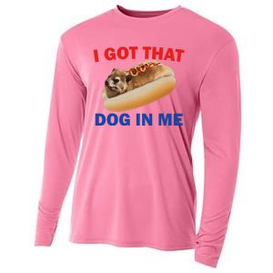 I Got That Dog In Me Hyrax Dank Cooling Performance Long Sleeve Crew