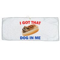 I Got That Dog In Me Hyrax Dank Large Microfiber Waffle Golf Towel