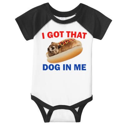 I Got That Dog In Me Hyrax Dank Infant Baby Jersey Bodysuit
