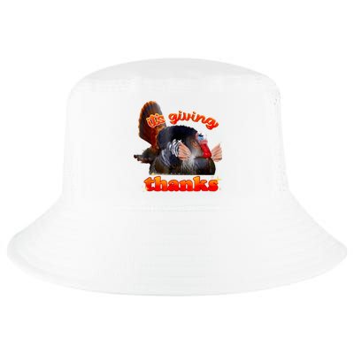 It’S Giving Thanks Turkey Thanksgiving Cool Comfort Performance Bucket Hat