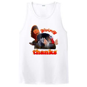 It’S Giving Thanks Turkey Thanksgiving PosiCharge Competitor Tank