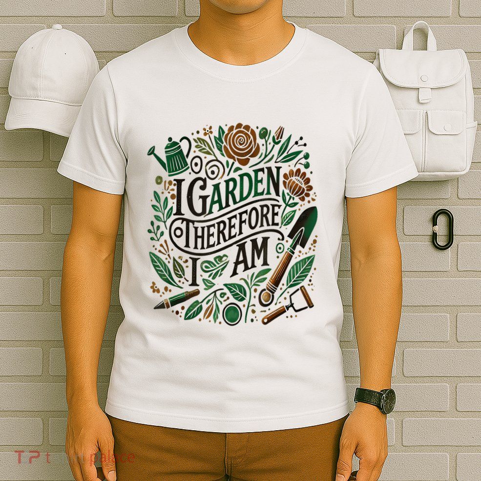 I Garden Therefore I Am T-Shirt