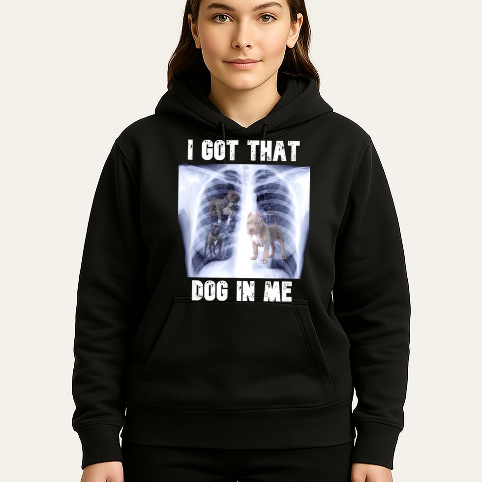 I Got That Dog In Me Xray Meme Hoodie