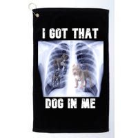 I Got That Dog In Me Xray Meme Golf Towel