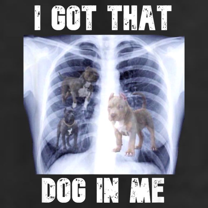 I Got That Dog In Me Xray Meme Golf Towel